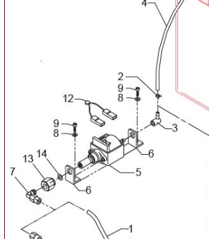 Bezzera spare part  - Bezzera Vibration pump 230V