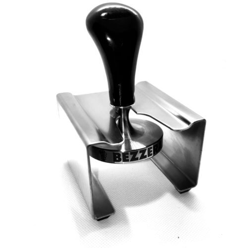 Bezzera Stainless Steel With Black Tamper Set