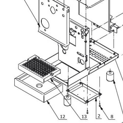 Bezzera 5074622LW Drain Grid